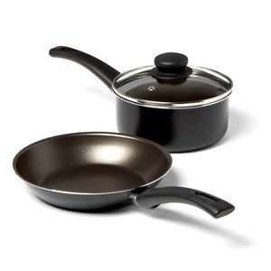 Room essentials frying pan, Cook pot & Lid 3 piece set NEW!